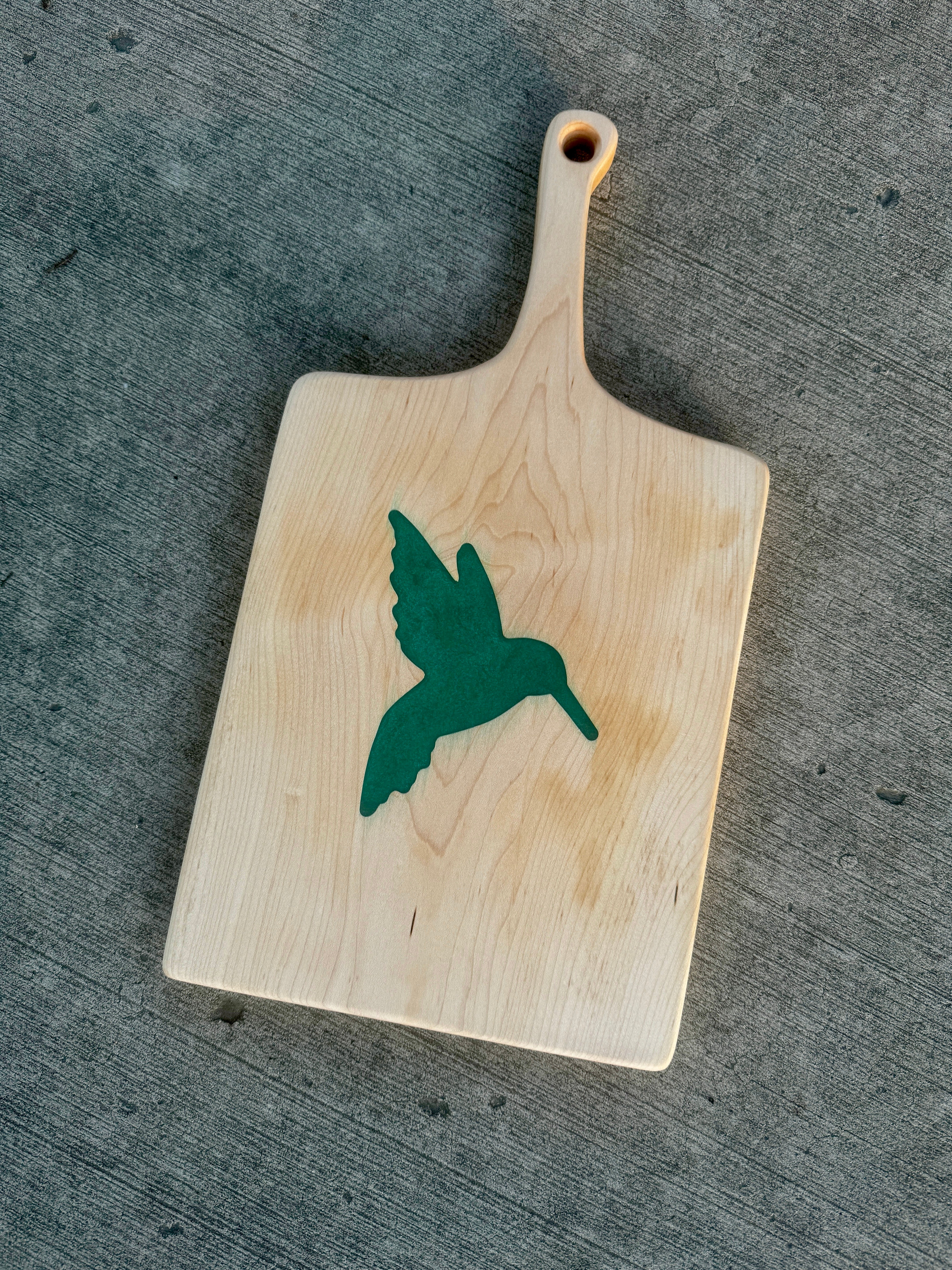 Maple Hummingbird Serving Board