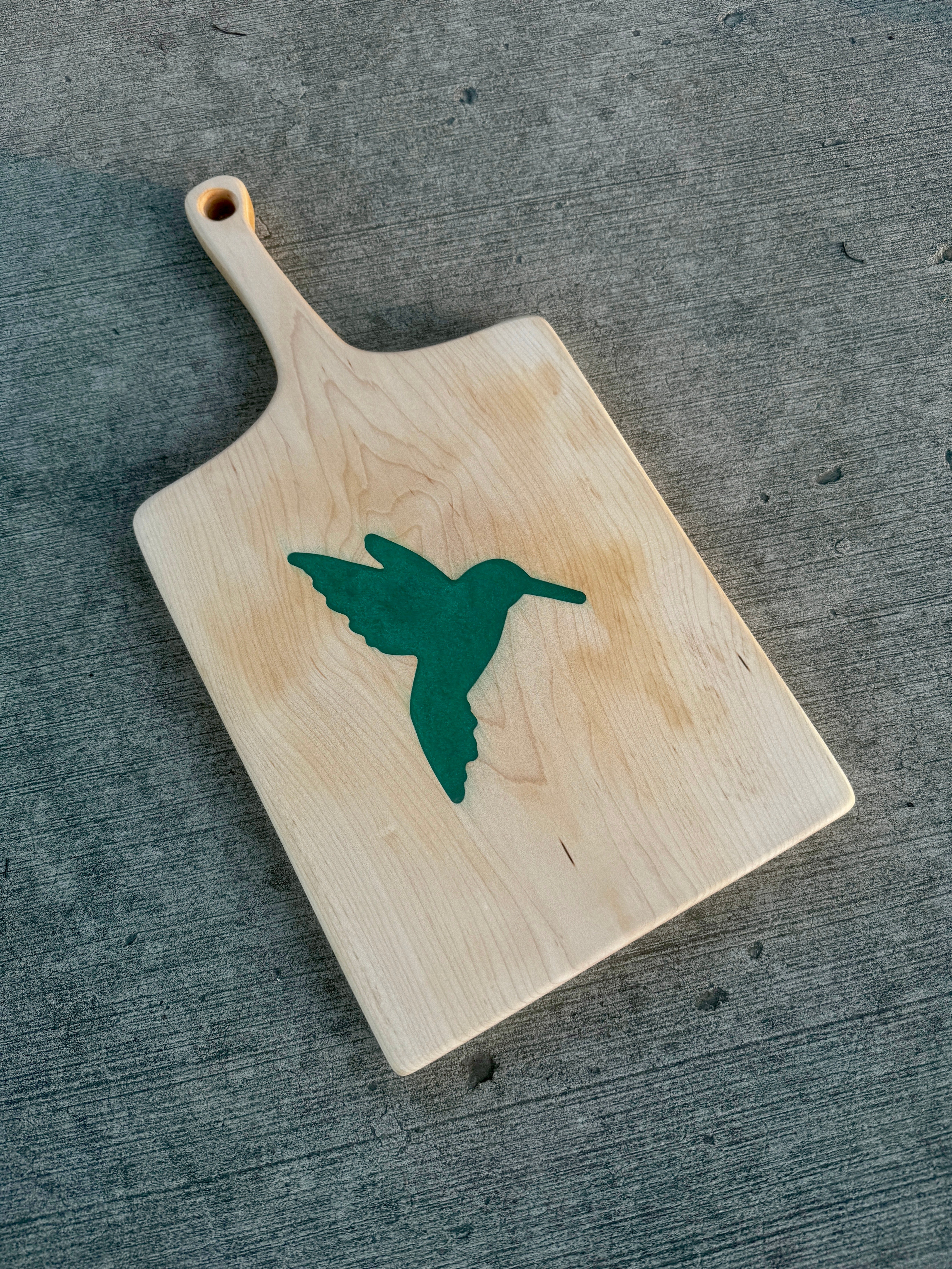 Maple Hummingbird Serving Board